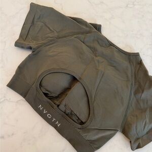 NVGTN Olive Green Crop Top